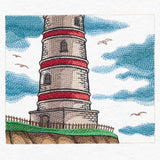 Coastal Lighthouse Scene Set