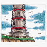 Coastal Lighthouse Scene Set