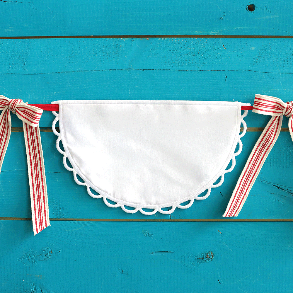 Blank Half Circle Bunting (In-the-Hoop)