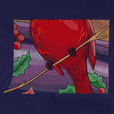 Christmas Night Cardinal Stocking Set