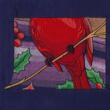 Christmas Night Cardinal Stocking Set