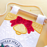 Blank Christmas Bell Banner