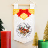 Blank Christmas Bell Banner