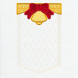 Blank Christmas Bell Banner