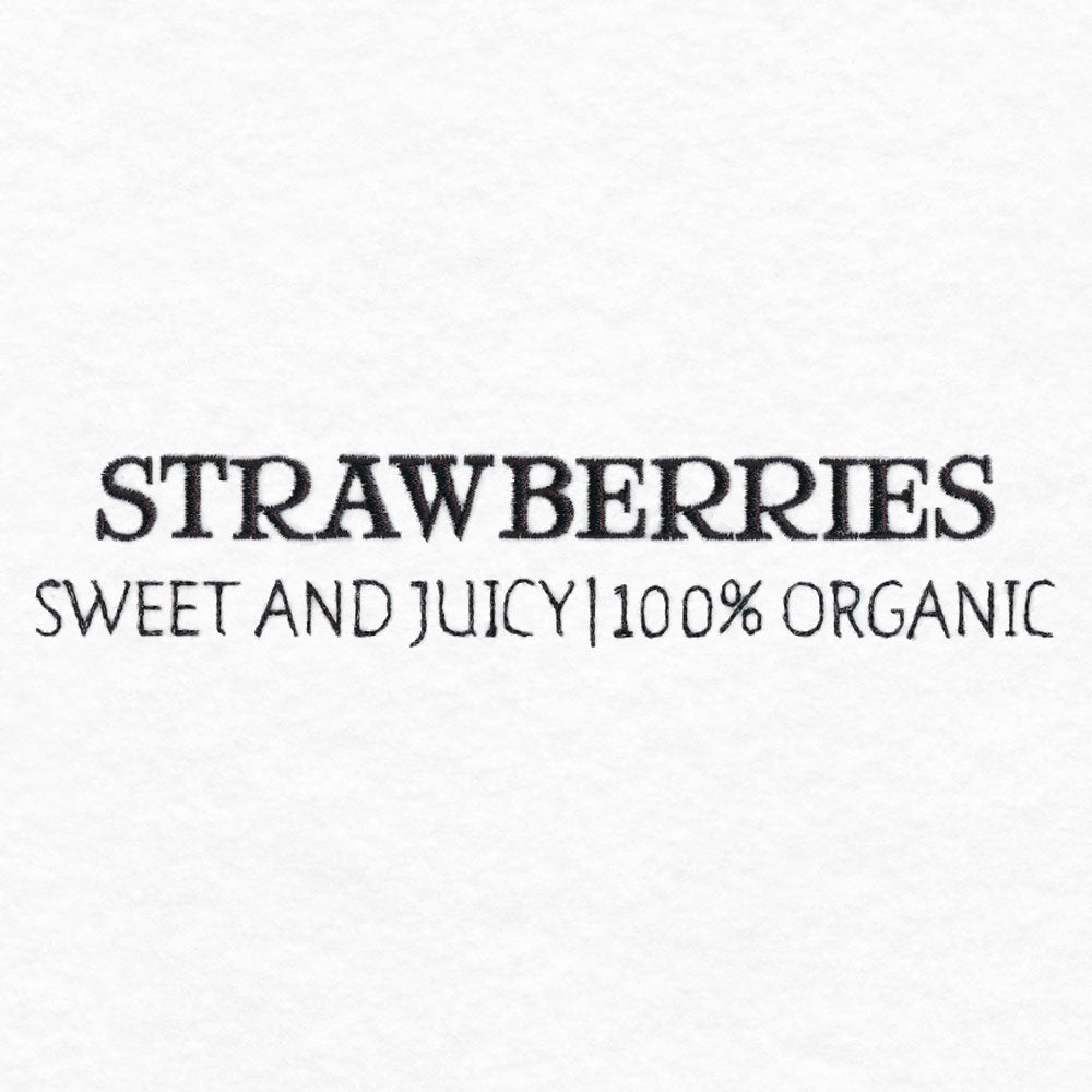 Strawberry Market Sign Panel Set