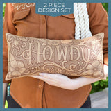 Western Howdy Set (Trapunto)