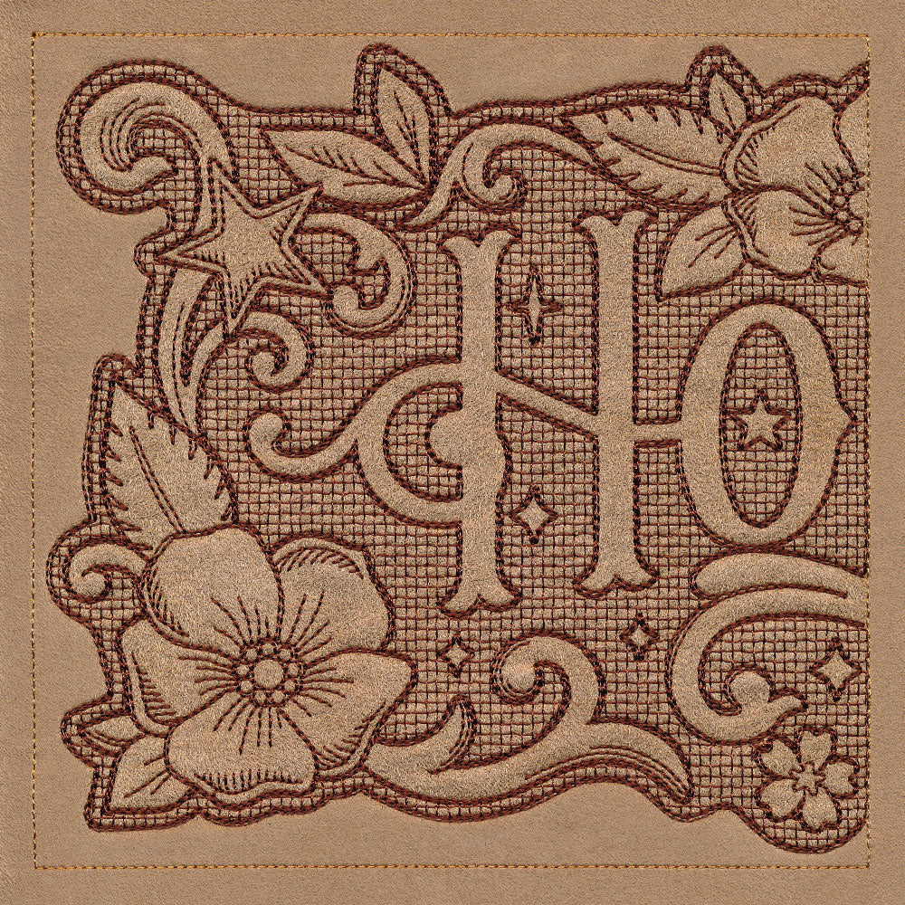 Western Howdy Set (Trapunto)