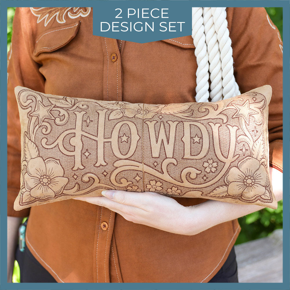 Western Howdy Set (Trapunto)