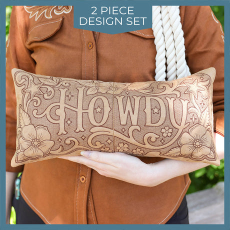Western Howdy Set (Trapunto)
