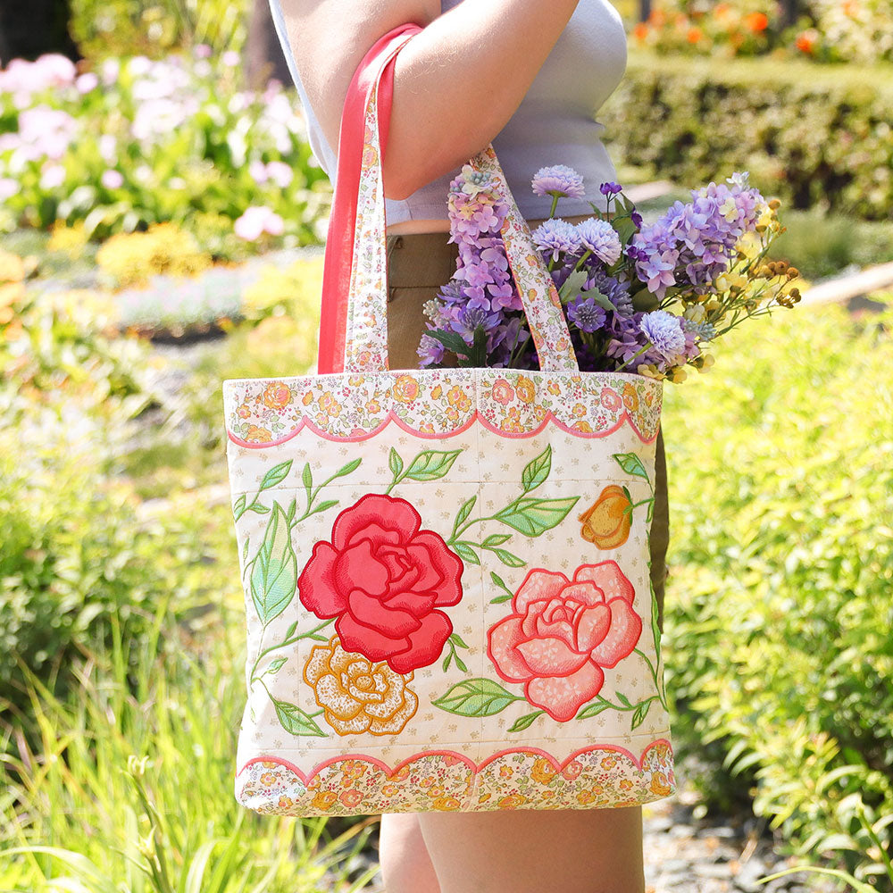 Flourishing Rose Garden Set (Applique)