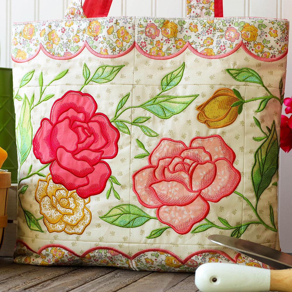Flourishing Rose Garden Set (Applique)