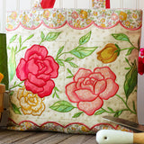 Flourishing Rose Garden Set (Applique)