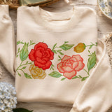 Flourishing Rose Garden Set (Applique)