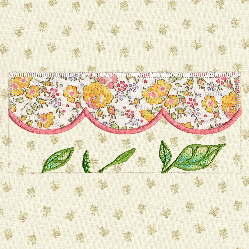 Flourishing Rose Garden Set (Applique)