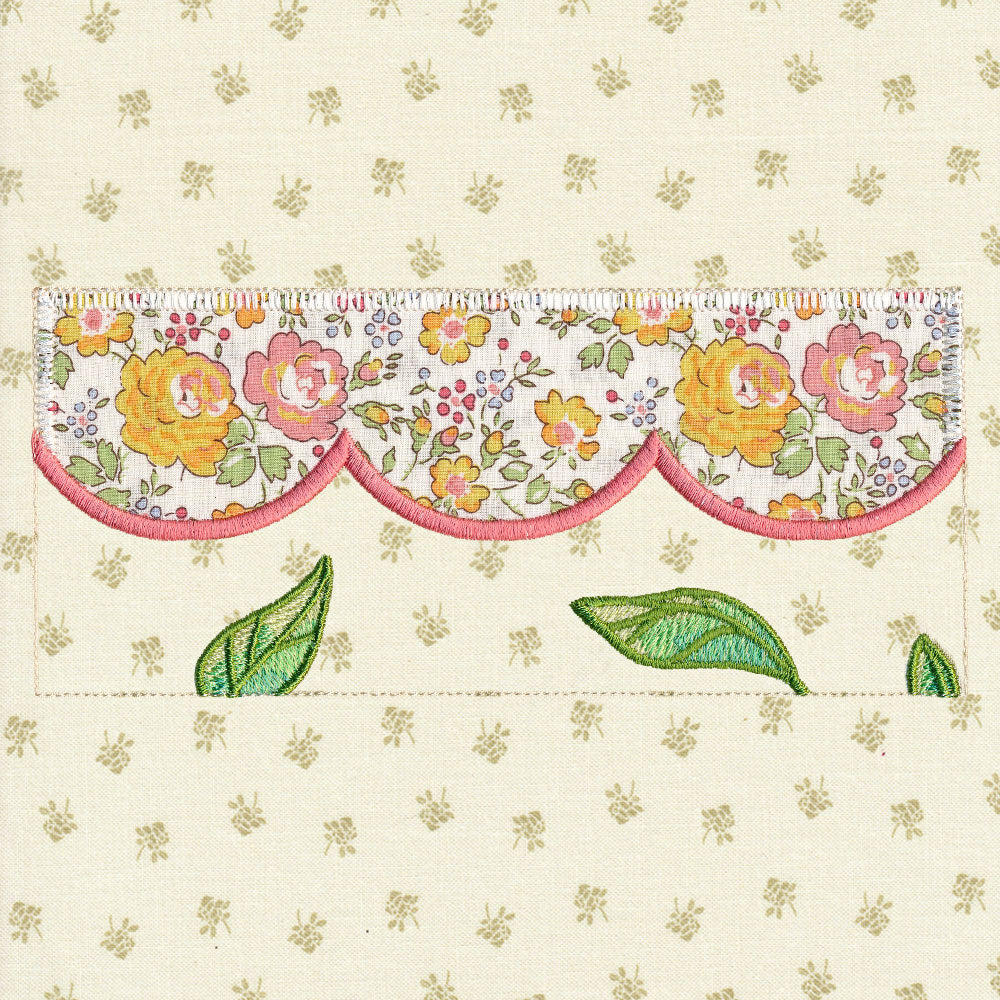 Flourishing Rose Garden Set (Applique)