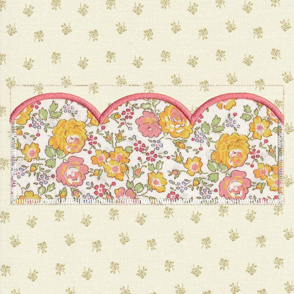Flourishing Rose Garden Set (Applique)