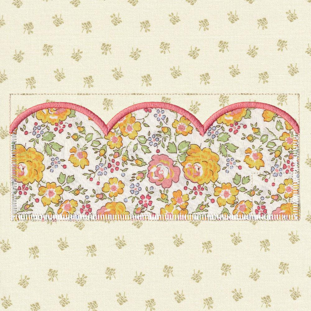 Flourishing Rose Garden Set (Applique)