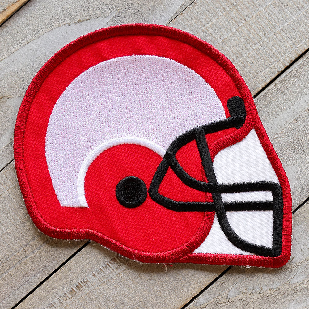 Football Helmet Coaster (In-the-Hoop)