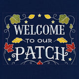 Pumpkin Patch Garden Flag (Applique)