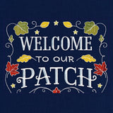 Pumpkin Patch Garden Flag (Applique)