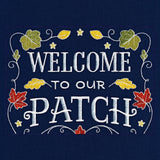 Pumpkin Patch Garden Flag (Applique)