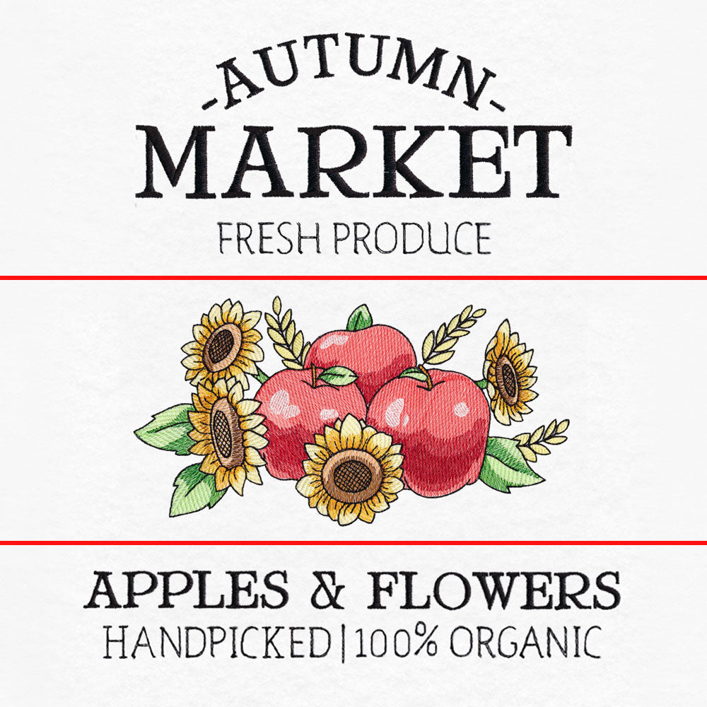 Autumn Market Sign Panel Set