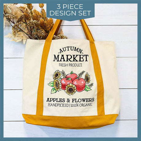 Autumn Market Sign Panel Set