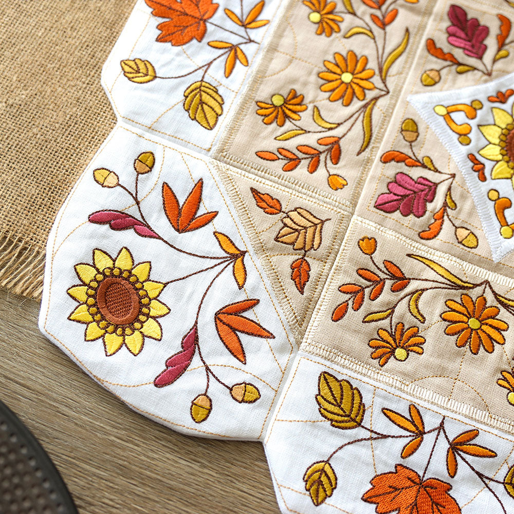 Autumn Blooms Tabletop Set