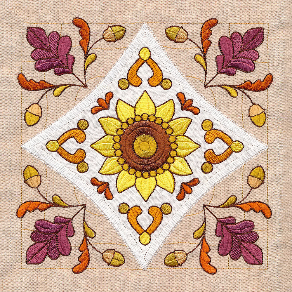 Autumn Blooms Tabletop Set