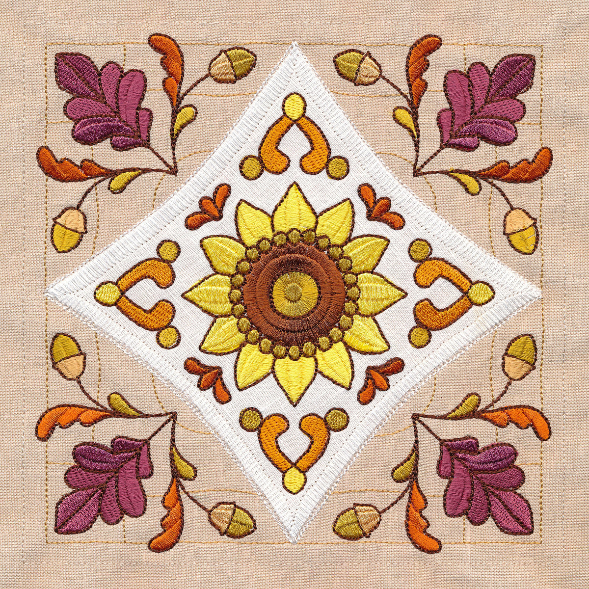 Autumn Blooms Tabletop Set