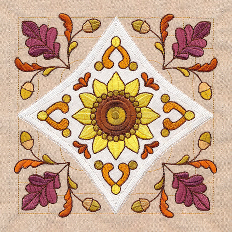 Autumn Blooms Tabletop Set