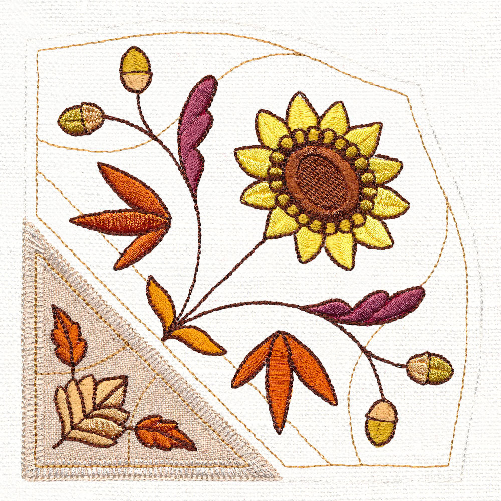 Autumn Blooms Tabletop Set