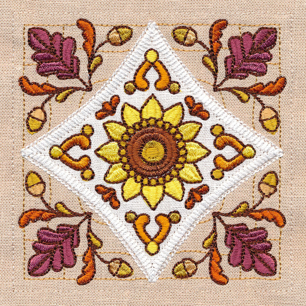Autumn Blooms Tabletop Set