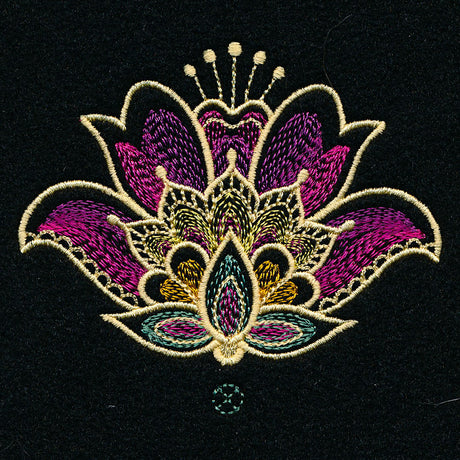 Wild Jacobean Bloom Garment Cinch
