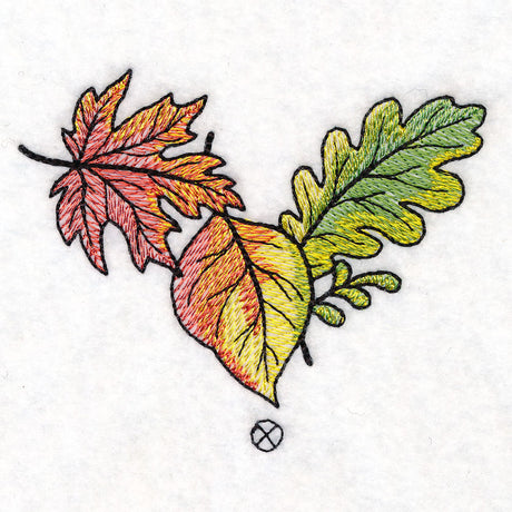 Color Theory Harvest Leaves Garment Cinch