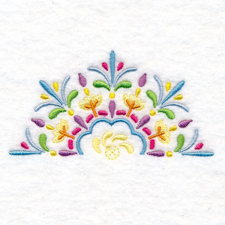Texture and Rainbows Half Mandala Garment Cinch