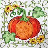 Garden Pumpkin Scene Set (Applique)