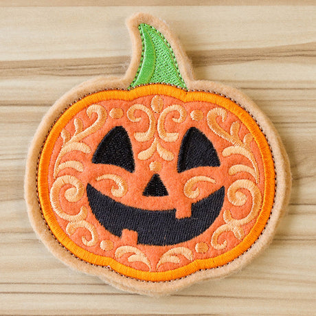 Halloween Cookie - Jack o' Lantern (In-the-Hoop)