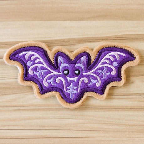 Halloween Cookie - Bat (In-the-Hoop)