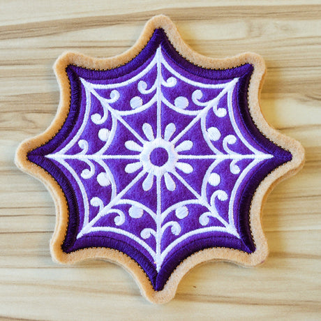 Halloween Cookie - Spiderweb (In-the-Hoop)