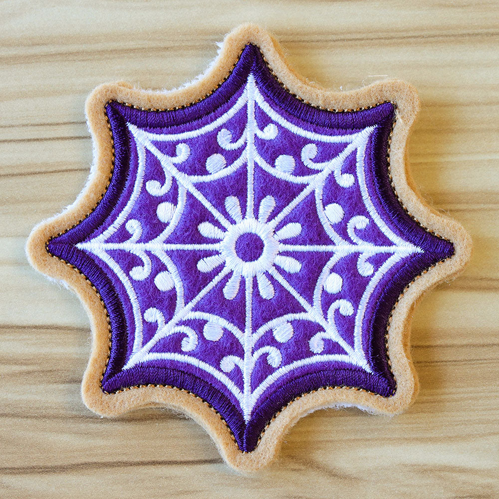 Halloween Cookie - Spiderweb (In-the-Hoop)