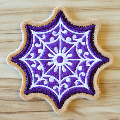 Halloween Cookie - Spiderweb (In-the-Hoop)