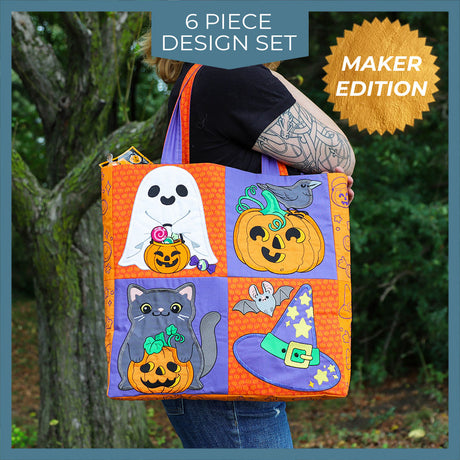 Cute & Charming Halloween Blocks Set
