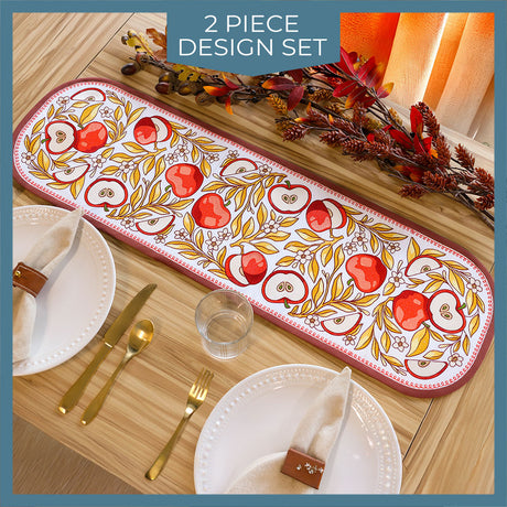 Autumn Apples Table Runner Set