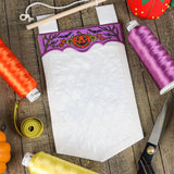 Blank Halloween Jack o' Lantern Banner