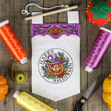 Blank Halloween Jack o' Lantern Banner