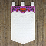 Blank Halloween Jack o' Lantern Banner