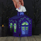 Haunted House Tissue Box (In-the-Hoop)