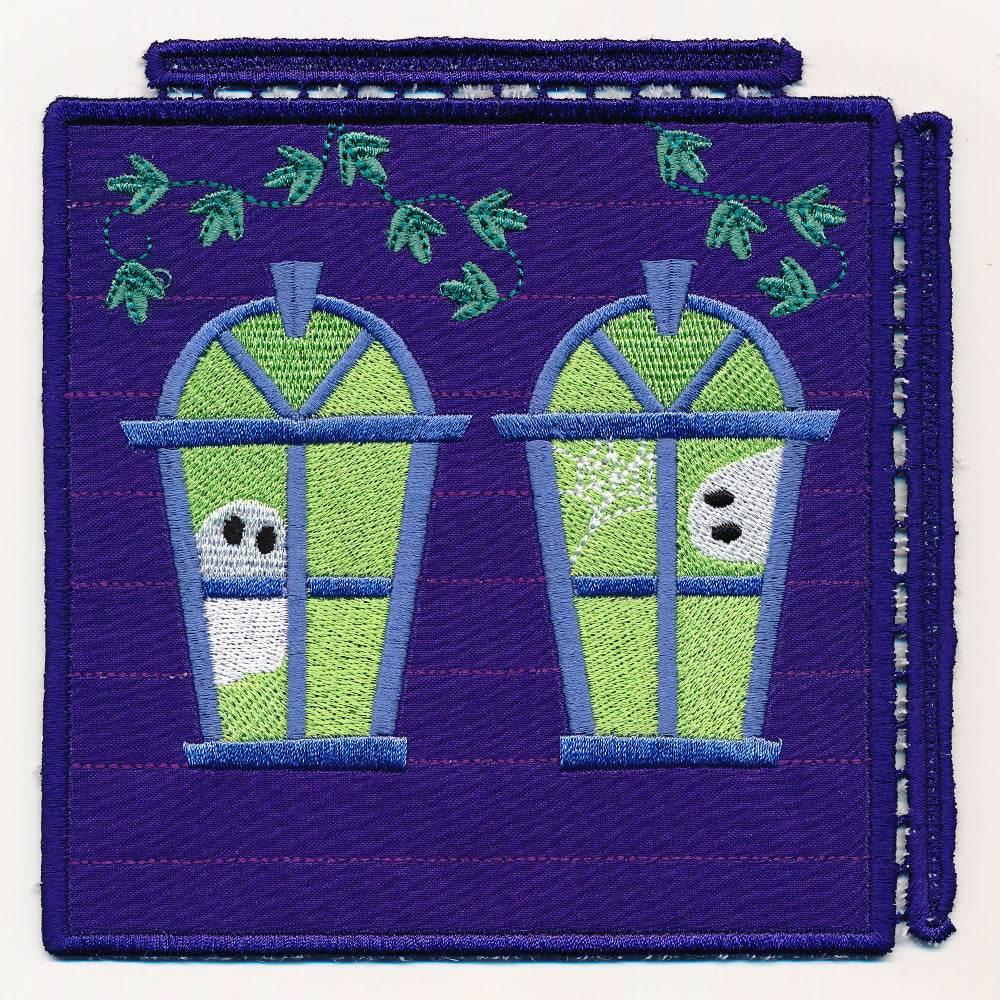 Haunted House Tissue Box (In-the-Hoop)
