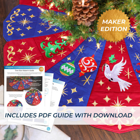 Christmas Splendor Tree Skirt Set